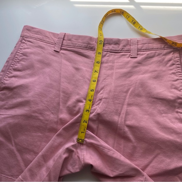 J.Crew Pink 7" Flex Chino Shorts Size 34 Flat Front Cotton Summer Casual Preppy - Picture 12 of 14